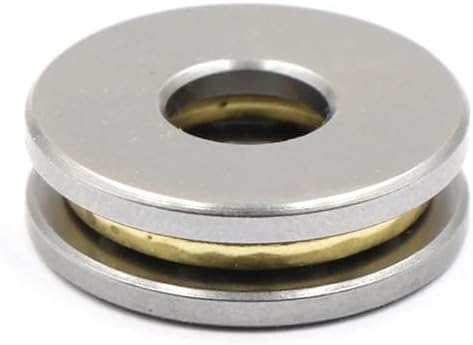 1 Piece Flat Thrust Ball Bearing Mini Three-in-one F2-6M F3-8M F4-10M F5-10M F6-12M F7-17M F8-16M F10-18M Metal Thrust Ball(F4-10m 4x10x4)