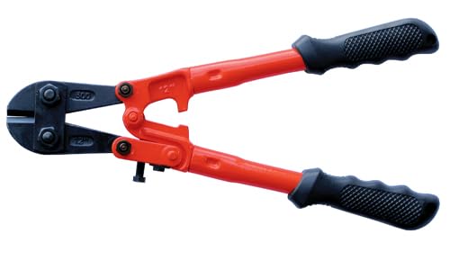 Cortavarilla Cizallas de corte con mordazas endurecidas | 300 mm Cortador de pernos resistente para cortar vallas, alambre de acero, cadena, varillas de metal, tornillos, cerraduras,