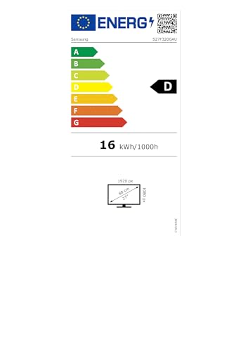 Image of Samsung Monitor Essential S3 27 Inch IPS FHD 120Hz Preto
