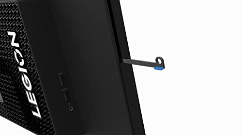 Lenovo Legion Y32p-30 - Écran Gaming 31.5" 4K UHD avec EyeSafe (IPS, 144 Hz, 0.2ms, HDMI DP USB-C + Câbles, FreeSync Premium, HDR400, Haut-Parleurs) Réglage en Inclinaison/Hauteur/Rotation - Noir