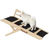 HOOBRO Dog Ramp for Bed, 15.7