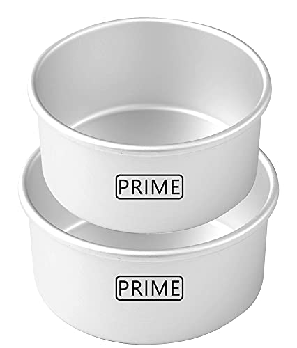 Image of Prime Bakers and Moulders Aluminium Mini Cake Baking Mould Set of 2