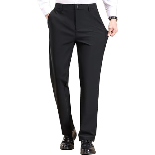 Pantalon d'affaires coupe classique anti-plis pour rester impeccable
