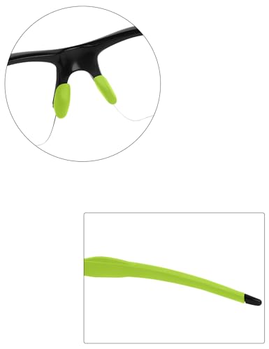 Image of EZReplace Replacement Rubber Kits for Oakley Flak 2.0 OO9295 /Flak 2.0 XL OO9188 Sunglasses