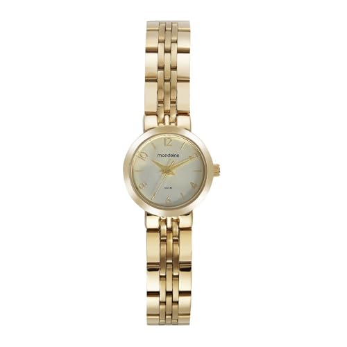 Relogio Mondaine Feminino Ref: 32732lpmvde1 Casual Dourado