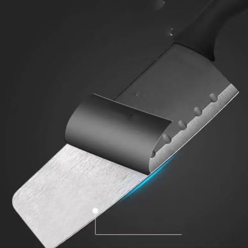 Image of Stainless Steel Knife Set - 3-Piece Chef, Utility & Paring Blades with Anti-Slip Handles & Color Coating | Sharp Kitchen Knives for Slicing, Dicing, Chopping (Black)