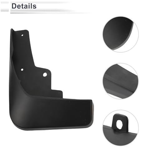 Image of X AUTOHAUX 1set Front and Rear Mud Flaps Splash Guards Mud Guards for Mazda CX-4 2020-2023 W /Mount Accessories