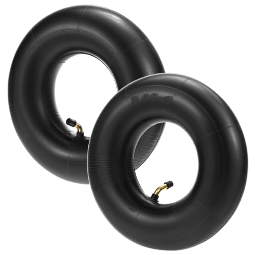 QWORK® 2 Piezas camara rueda carretilla 3.00-4, 260 x 85 mm cámaras de aire, para carros, ruedas de scooters de movilidad