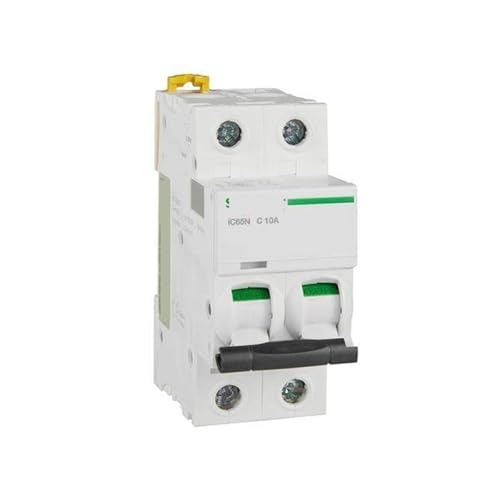 Disjoncteur IC65N 2P C10A protection contre surcharges 6kA