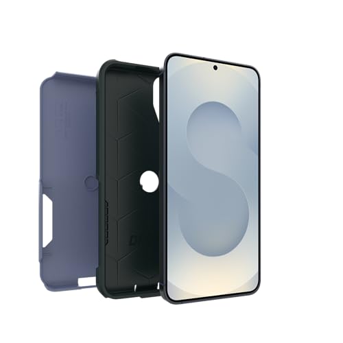 Image of OtterBox Samsung Galaxy S25+ (Only) - Commuter Series Case - Orchid Reef (Blue & Green) - Slim & Tough - Pocket-Friendly - with Port Protection