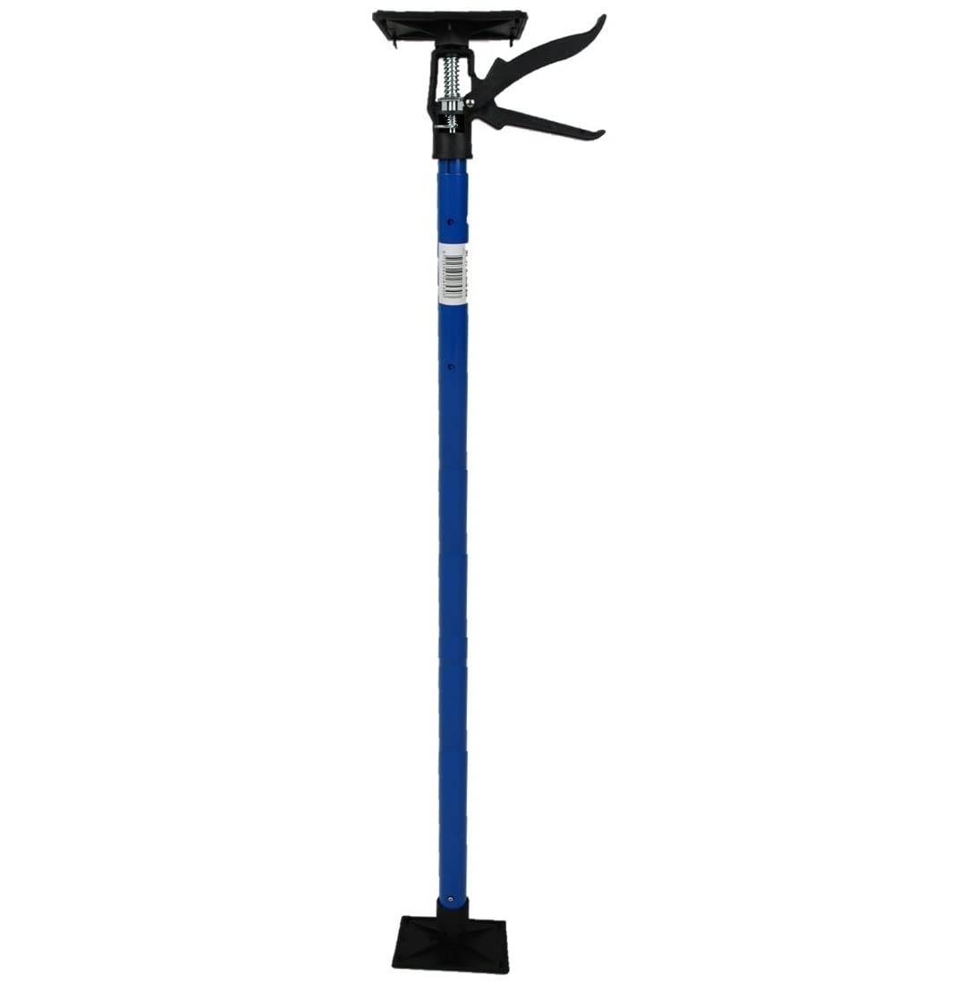 Montagestütze Deckenstütze Teleskopstütze Einhandstütze Zargenspanner 115-290cm 30 Kg Tragkraft (2 Stk., BLAU)