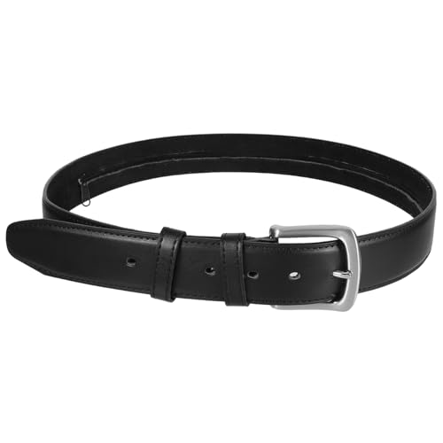 BESPORTBLE Hidden Money Pouch Waist Belt for Travel Anti-theft Security Belt for Men with Sturdy Pu Material Elegant Design for Safe Storage of Cash and Valuables