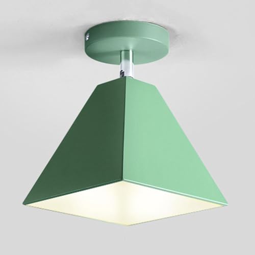 HCIPJQY Lámpara Semiempotrada Para Habitación De Enfermera Iluminación De Techo Blanca Multidireccional Lámparas De Techo Nórdicas Modernas Cercanas Lámpara De Techo Rosa Para Pasillo