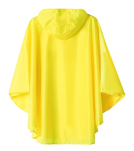 Image of SaphiRose Lightweight Kids Rain Poncho Jacket Waterproof Outwear Rain Coat