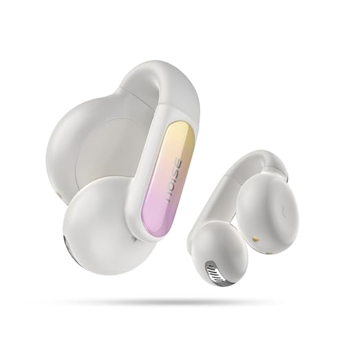 Noise Newly Launched Air Clips 2 Wireless Open Ear Earbuds with Clip Design, AirWave™ Technology,Up-to 40H Playtime, Dual Device Pairing, ENC,12mm...