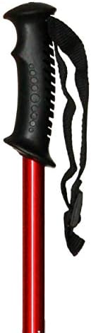 Extendable Trekking Stick Aluminium Red (545)