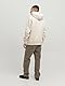 JACK & JONES Herren Hoodie Kapuzenpullover JORVESTERBRO - Relaxed Fit S-XXL, Größe:M, Farbe:Moonbeam 12241687