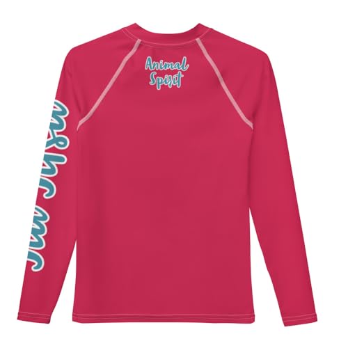 Youth Girls No Gi Jiu Jitsu Rash Guard Horse2