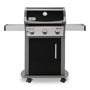 Weber Spirit E-310 Liquid Propane Gas Grill, 46510001 model – Black
