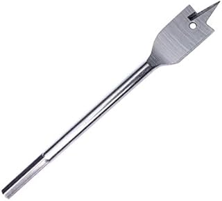 UK Drills - Machine Flat Bits - Hex Shank, Fully Hardened Hand Tool - to Be Used in Wood & Similar Materials Only - 1 x 25.0mm