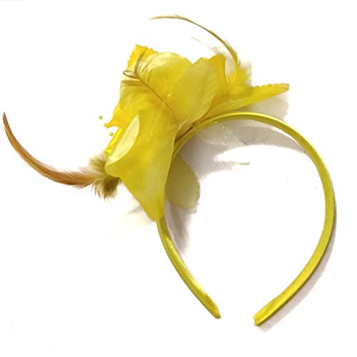 Elina Kids Flower Head Band for Daily Use by baby girl child Hair styling kit (Pack of 1)(Yellow) (B08CND6BF9) Amazon Price History, Amazon Price Tracker