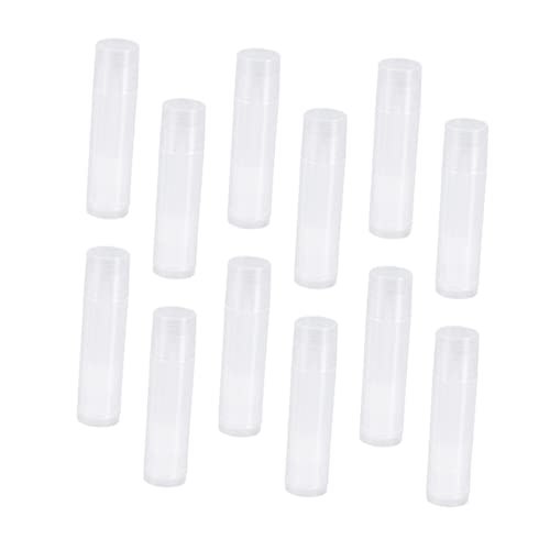 TOVINANNA 30pcs Tubes Twist up Squeeze Tubes for Lip Gloss 5g Diy Tool Plastic Storage Containers