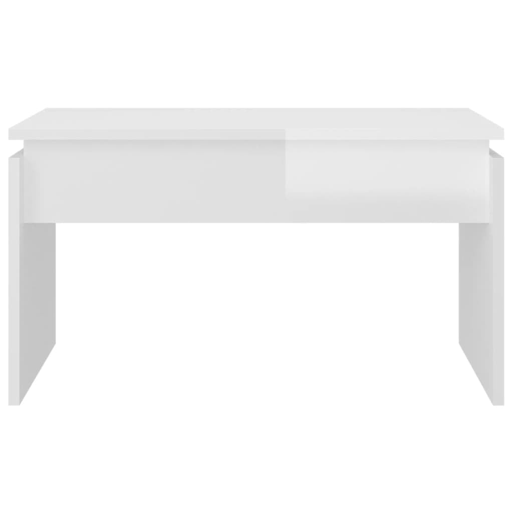 VIDAXL - Tavolino da Salotto Bianco 68x50x38 cm Legno Multistrato