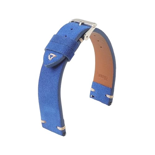 Bracelet de montre en daim idéal au quotidien style décontracté chic 19mm 20mm 22mm