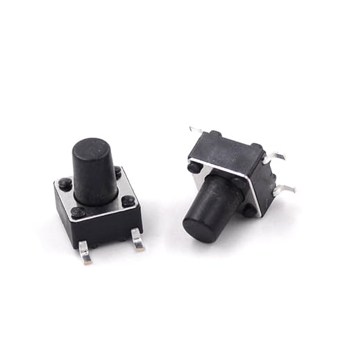 Bouton-poussoir 6x6x8mm pour remplacer les interrupteurs défectueux de circuits