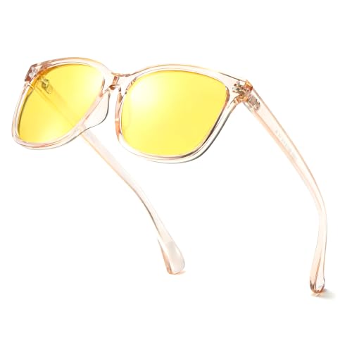 Image of LVIOE Night Vision Driving Glasses for Women Polarized