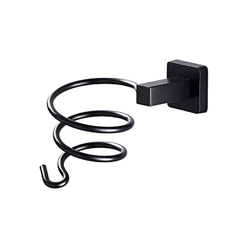 Haartrockner Racks Bad Schränke schwarz Saugwand Bad Edelstahl Haartrockner Halterung Haartrockner