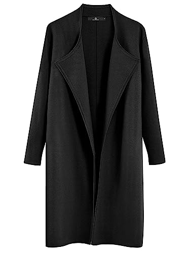 LILLUSORY Women's Long Cardigan Sweaters Oversized Fall Dressy Co...