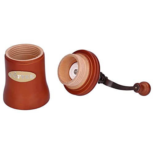 SXLCKJ Kaffeemühle, Retro-Handkurbelmühle, einfach, exquisit für Kaffeezubehör für Zuhause für Restaura (Zerkleinerer… – Bild 4