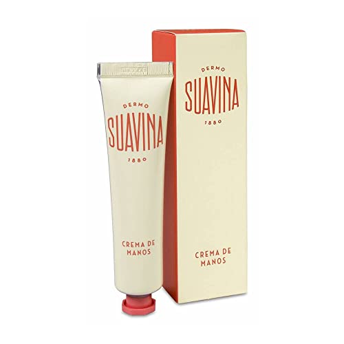 SUAVINA - Crema de Manos Natural | Crema para Manos Secas y Agrietadas de Rápida Absorción que Hidrata y Nutre la Piel desde la Primera Aplicación para Todo Tipo de Pieles - Unidad de 40 ml Cover