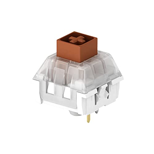 Kailh Box Switch Blanc Marron pour Rénover un Clavier Mécanique de Jeu à 3 Broches