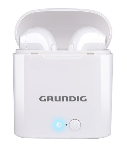 AURICOLARI BLUETOOTH CON CUSTODIA DI RICARICA - Gli auricolari sono dotati di una custodia di ricarica che puoi caricare utilizzando un cavo USB-C. In totale, gli auricolari necessitano di circa 1,5 ore nella custodia per caricarsi completamente.