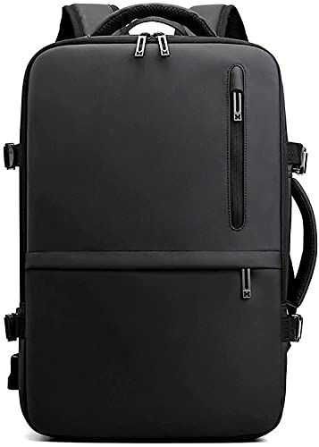Sac à dos étanche homme noir M protège vos affaires de la pluie