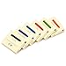 30 PCS Jinhao Fountain Pen Ink Cartridges Refill 6 Colors Set, Black, Blue, Apple Green, Purple, Red and Orange International Standard Size 2.6mm Bore Diameter