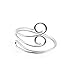 Toe Ring Swirl - 14 Kt Gold Filled or Sterling silver - Adjustable