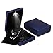 iSuperb LED Light Pendant Box Blue Necklace Display Case Jewelry Gift Box
