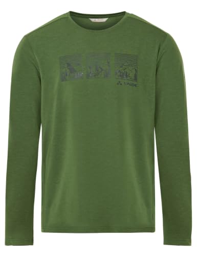 VAUDE Rosemoor III Langarmshirt Herren Baselayer, Thyme, Gr. S – Ansicht 1