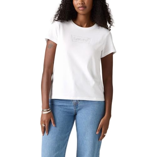 Image of Levi's Women's Perfect Crewneck Tee Shirt (Also Available in Plus)