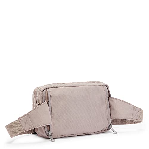 Image of Kipling Women's Abanu Medium Crossbody Bag, Lightweight, Adjustable Nylon Waist Pack with Multi-Compartment Zip Pockets