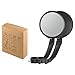 Menolana 2 Pieces Bike Mirror Accessories Sturdy High Definition for 2-2.4cm Diameter Handlebar Rotatable Bicycle Rearview Mirror, Round