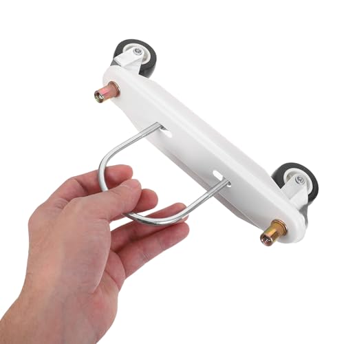 Support pour radiateur à bain d'huile robuste en acier blanc - 3