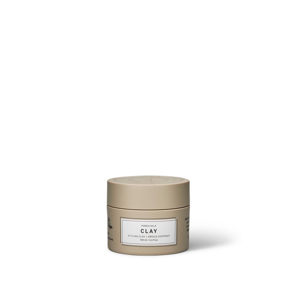 Hair Wax Clay, 100 ml, Hold 3/5, For all Hairstyles, Defining Wax Gives Matte Texture, 100% Vegan & Sulfate/Paraben free