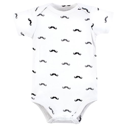 Image of Hudson Baby Unisex Baby Cotton Bodysuits 5-pack