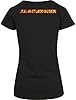Rammstein Women's Ladies Lava Logo Tee T-Shirt, Black, S #1