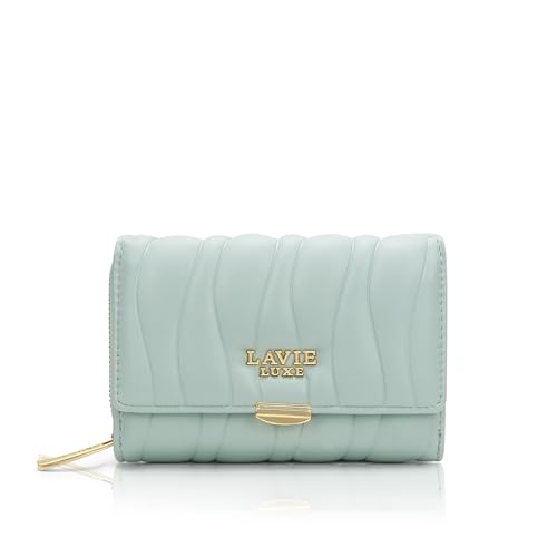 Image of Lavie Luxe Women's Lucie Emboss Medium Trifold Wallet | Gift for Women