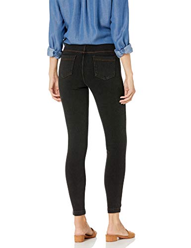 Lyssé Womens Toothpick Denim Leggings, Midtown Black, Large Us #TOP1